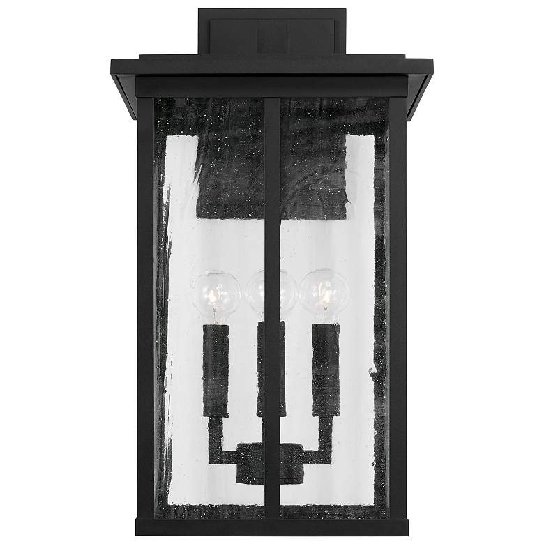 Image 5 Capital Lighting Barrett 4 Light Outdoor Wall-Lantern Black more views