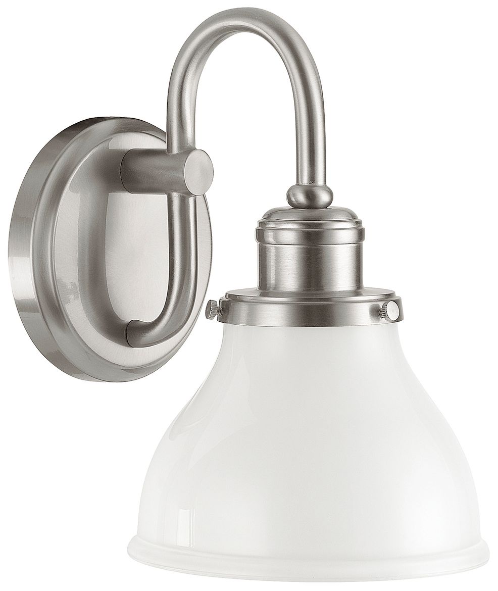 Capital Lighting Baxter 1 Light Sconce 6.5" Brushed Nickel