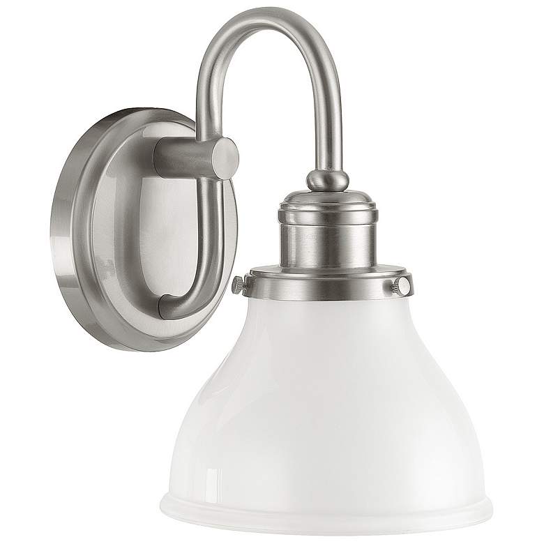 Image 1 Capital Lighting Baxter 1 Light Sconce Brushed Nickel