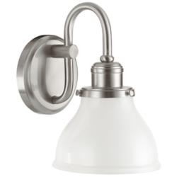 Capital Lighting Baxter 1 Light Sconce Brushed Nickel