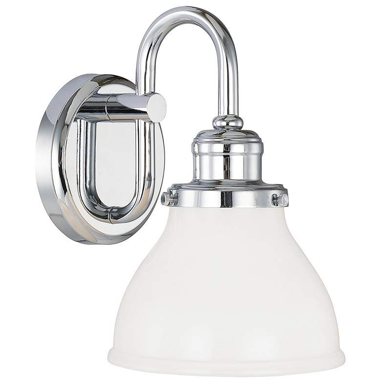 Image 1 Capital Lighting Baxter 1 Light Sconce Chrome