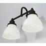3_Capital Lighting Baxter 16 1/2" Wide 2-Light Matte Black Bath Light more views