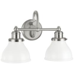 Capital Lighting Baxter 2 Light Vanity Brushed Nickel