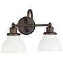 Capital Lighting Baxter 2 Light Vanity Burnished Bronze