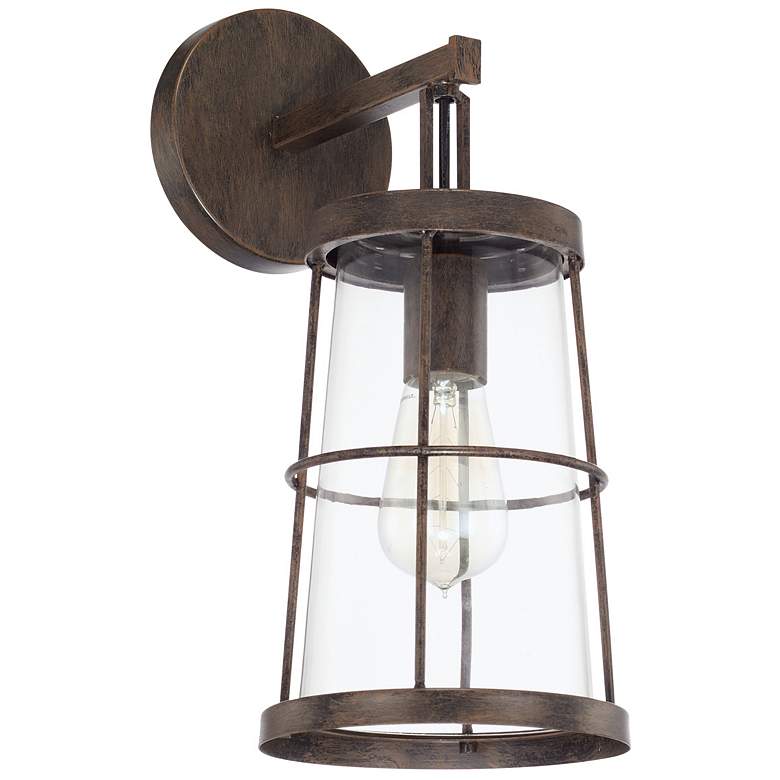 Image 1 Capital Lighting Beaufort 1 Light Sconce Nordic Grey