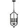 Capital Lighting Bentley 4 Light Foyer Black Iron