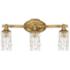 Capital Lighting Blakely 3 Light Vanity Antique Gold