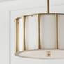 Thumbnail4 of Capital Lighting Bodie 3 Light Semi-Flush Matte Brass more views