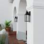 Thumbnail3 of Capital Lighting Bradford 17 1/4" High Black Outdoor Wall Lantern more views