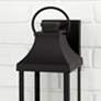 Thumbnail4 of Capital Lighting Bradford 17 1/4" High Black Outdoor Wall Lantern more views