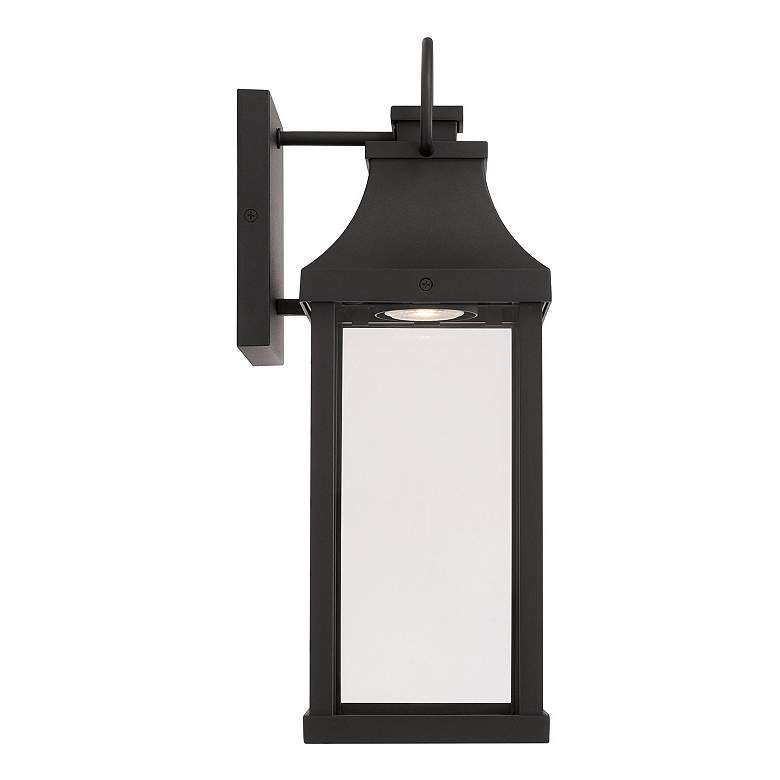Image 5 Capital Lighting Bradford 17 1/4" High Black Outdoor Wall Lantern more views