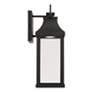 5_Capital Lighting Bradford 17 1/4" High Black Outdoor Wall Lantern more views