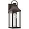 Capital Lighting Bradford 17 1/4" High Oiled Bronze Outdoor Wall Light