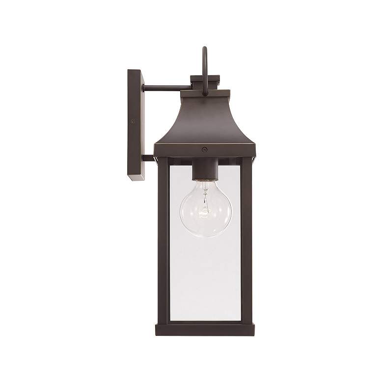 Image 5 Capital Lighting Bradford 17 1/4" High Oiled Bronze Outdoor Wall Light more views