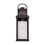 6_Capital Lighting Bradford 17 1/4" High Oiled Bronze Outdoor Wall Light more views