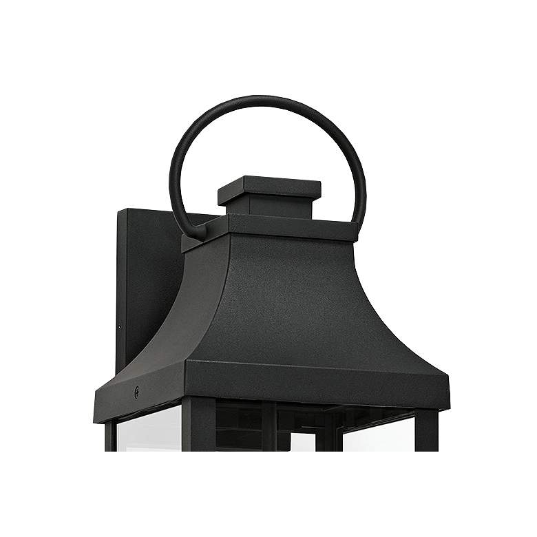 Image 3 Capital Lighting Bradford 20 3/4" Black 2-Light Outdoor Wall Light more views