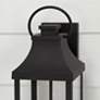 4_Capital Lighting Bradford 20 3/4" Black 2-Light Outdoor Wall Light more views