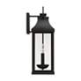 5_Capital Lighting Bradford 20 3/4" Black 2-Light Outdoor Wall Light more views