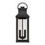 6_Capital Lighting Bradford 20 3/4" Black 2-Light Outdoor Wall Light more views