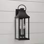 7_Capital Lighting Bradford 20 3/4" Black 2-Light Outdoor Wall Light more views
