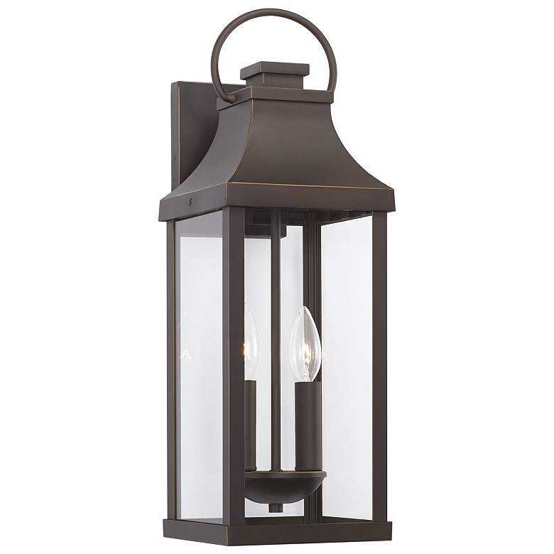Image 2 Capital Lighting Bradford 20 3/4" Bronze 2-Light Outdoor Wall Light