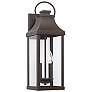 2_Capital Lighting Bradford 20 3/4" Bronze 2-Light Outdoor Wall Light