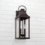 1_Capital Lighting Bradford 20 3/4" Bronze 2-Light Outdoor Wall Light