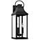 Capital Lighting Bradford 24" High 3-Light Black Outdoor Wall Lantern
