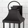 4_Capital Lighting Bradford 24" High 3-Light Black Outdoor Wall Lantern more views
