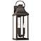 Capital Lighting Bradford 24" High 3-Light Bronze Outdoor Wall Lantern