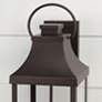 3_Capital Lighting Bradford 24" High 3-Light Bronze Outdoor Wall Lantern more views