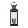5_Capital Lighting Bradford 24" High 3-Light Bronze Outdoor Wall Lantern more views