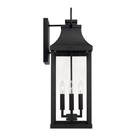 Image5 of Capital Lighting Bradford 27" High 4-Light Black Outdoor Wall Lantern more views