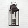 Thumbnail1 of Capital Lighting Bradford 27" High Oiled Bronze Outdoor Wall Lantern