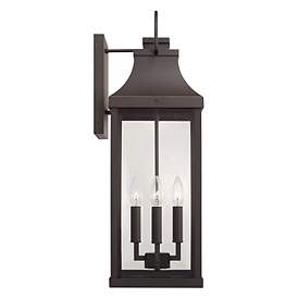 Image5 of Capital Lighting Bradford 27" High Oiled Bronze Outdoor Wall Lantern more views