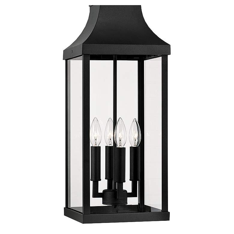 Image 3 Capital Lighting Bradford 29 1/2" Black 4-Light Outdoor Hanging Light more views
