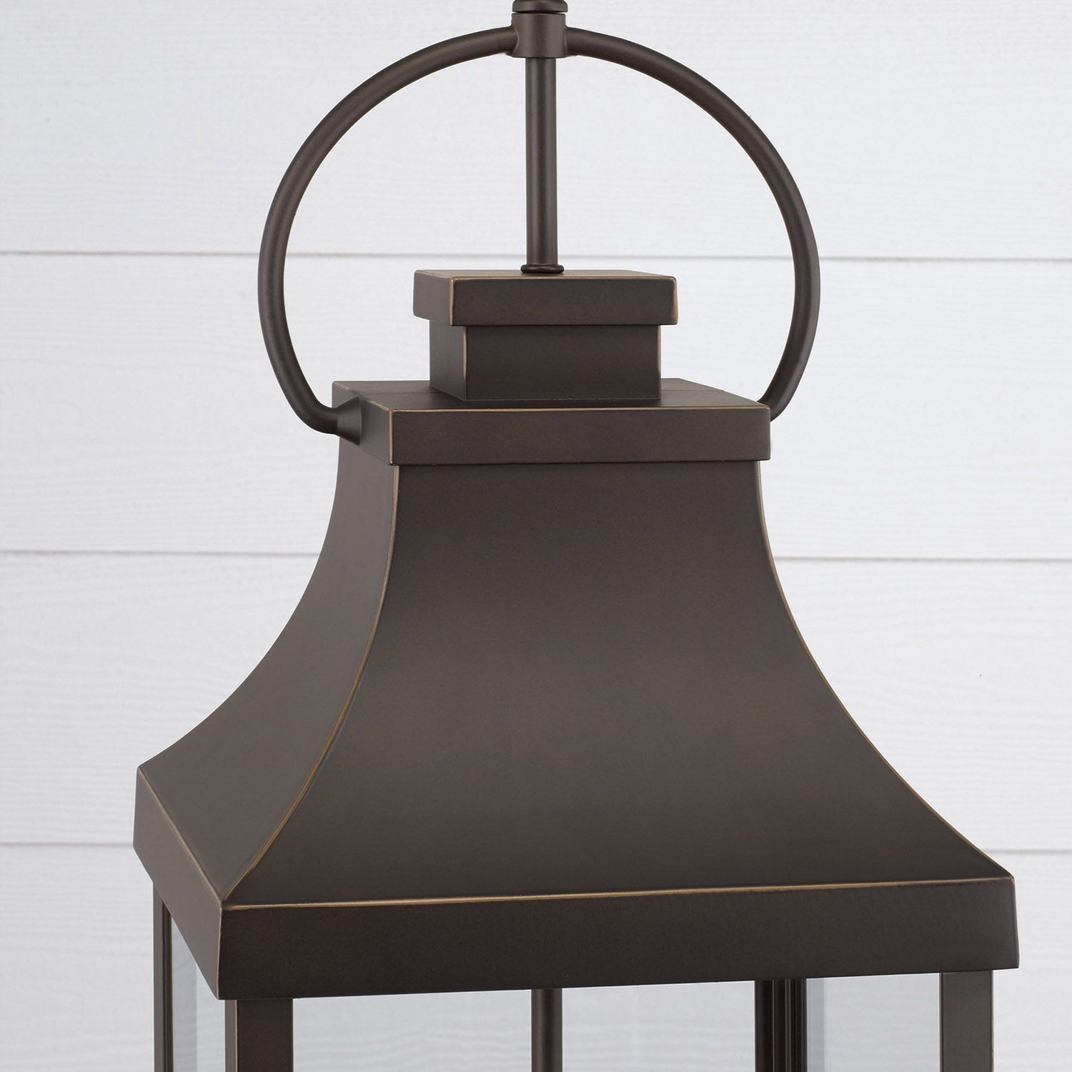Image 3 Capital Lighting Bradford 4 Light Outdoor Hanging lantern 9" Oiled Bronze more views