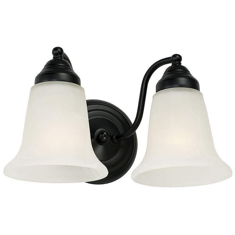 Image 1 Capital Lighting Brady 2 Light Vanity Matte Black