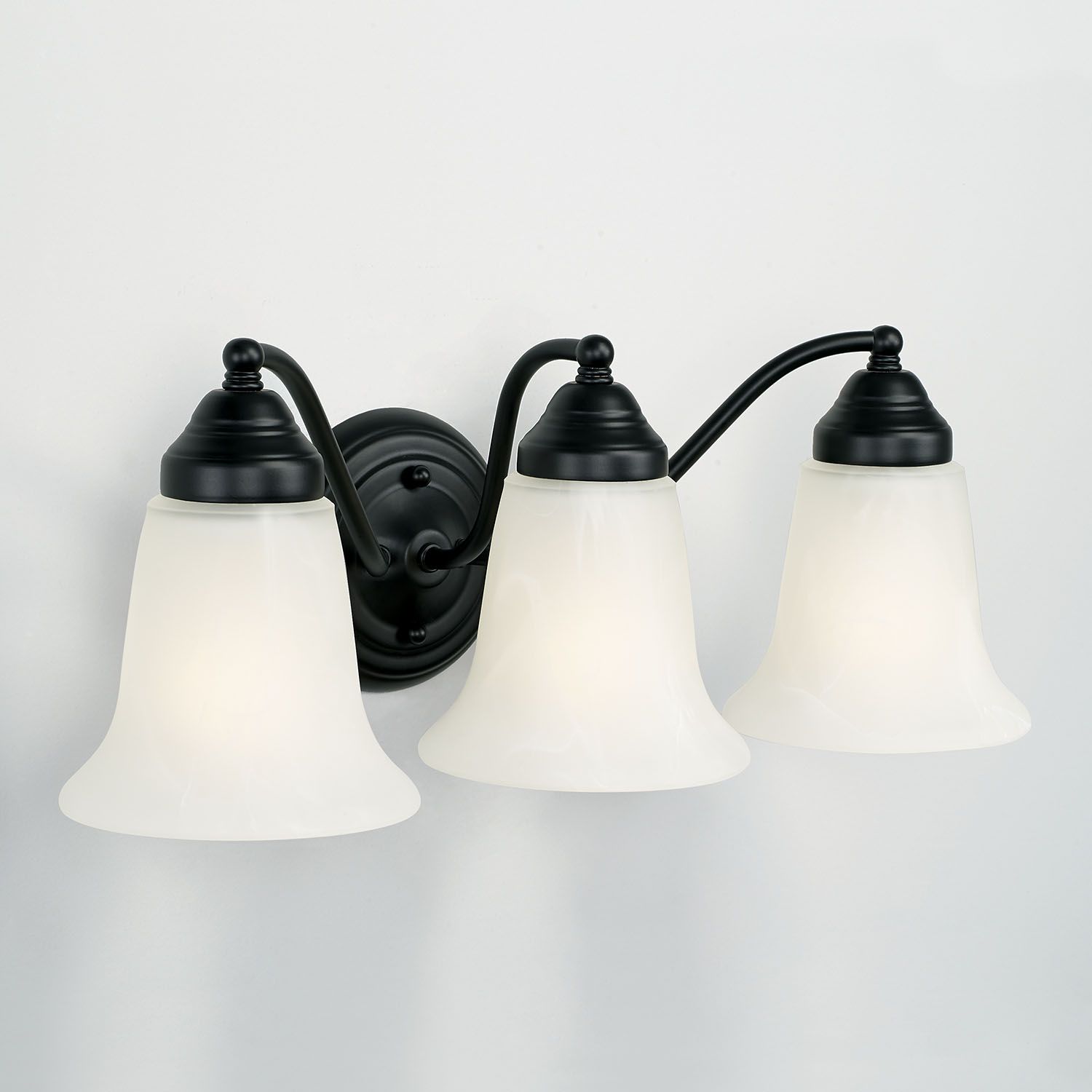 Image 3 Capital Lighting Brady 3 Light Vanity 19" Matte Black more views
