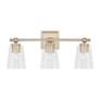 Thumbnail3 of Capital Lighting Breigh 3 Light Vanity Brushed Champagne more views