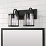 1_Capital Lighting Brennen 2 Light Vanity Black Iron