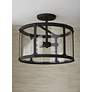 5_Capital Lighting Brennen 3 Light Semi-Flush Black Iron more views