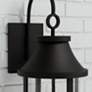 3_Capital Lighting Bridger 3 Light Outdoor Wall Lantern 9.75" Black more views