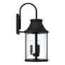 5_Capital Lighting Bridger 3 Light Outdoor Wall Lantern 9.75" Black more views