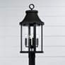 Thumbnail1 of Capital Lighting Bridger 4 Light Outdoor Post Lantern 15.5" Black
