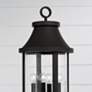 Thumbnail4 of Capital Lighting Bridger 4 Light Outdoor Post Lantern 15.5" Black more views