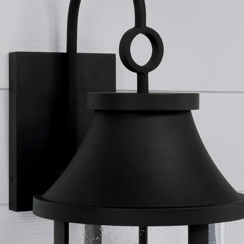 Image 4 Capital Lighting Bridger 4 Light Outdoor Wall Lantern 11.5" Black more views