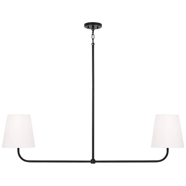 Image 1 Capital Lighting Brody 2 Light Island Aged Matte Black