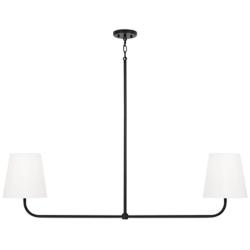 Capital Lighting Brody 2 Light Island Aged Matte Black