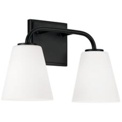 Capital Lighting Brody 2 Light Vanity Matte Black